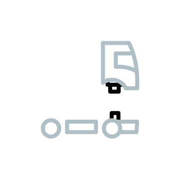 CABIN MOUNTING COMPONENTS